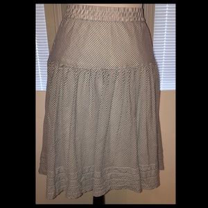 Gap Mini Stripes Cotton Skirt, Sz M